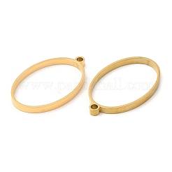 Овальные подвески из нержавеющей стали 304 с открытым задним безелем STAS-Z040-05G