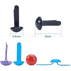 Экологически чистая краска для выпечки железные скобы DIY-PH0019-81-WH