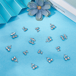 60 шт. 3 стиля подвески из нержавеющей стали 304&nbsp;STAS-BBC0007-22