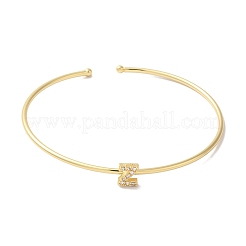 Bracelets en laiton plaqué en rack&nbsp;BJEW-A018-01G-Z