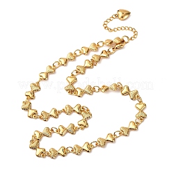 Женские цепочки-бантики из нержавеющей стали 304&nbsp;NJEW-G178-12G