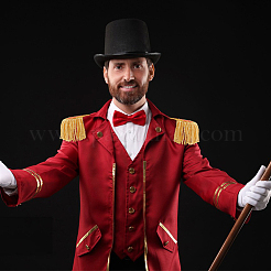 Погоны из нетканого материала с кисточками&nbsp;AJEW-WH0314-705