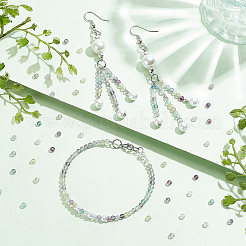 2 нити натуральных флюоритовых бусин нити G-NB0004-60