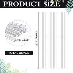 Акриловые стержни твердые FIND-WH0609-58