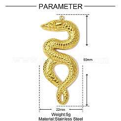 Подвески из нержавеющей стали 304&nbsp;STAS-OY001-09G