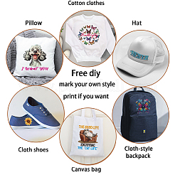 Набор наклеек с логотипом для теплопереносной пленки для домашних животных DIY-WH0230-086