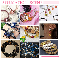 Бусины со стразами из смолы RESI-PH0001-81A