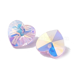 Glas Charms galvanisieren&nbsp;GGLA-Z002-02S