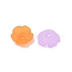 Coupelles 5-pétale en acrylique transparent&nbsp;FACR-T001-11A