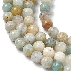 Натуральный цветок амазонитовые бусины пряди&nbsp;G-F818-A01-6mm