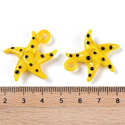 Подвески лэмпворк ручной работы LAMP-C015-02G