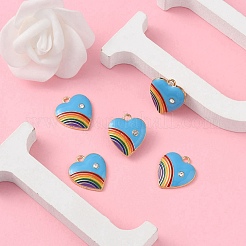 Кулон эмали сплава&nbsp;ENAM-YW0002-36E