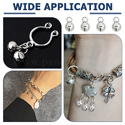 8 шт. 925 подвески-колокольчики из стерлингового серебра STER-BC0003-26