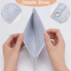 5 шт. 5-цветный войлочный органайзер для кошелька&nbsp;FIND-WR0007-36A