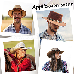 4 шт. 4 стиля аксессуаров для украшения ремня из искусственной кожи DIY-GF0008-44