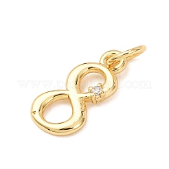 Латунные микро проложить кубического циркония подвески&nbsp;KK-D019-28G-08