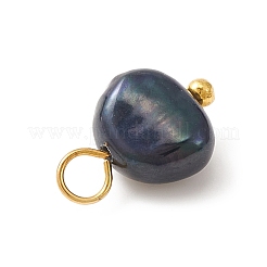 Подвески из окрашенного натурального культивированного пресноводного жемчуга PALLOY-JF02133-01