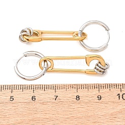 Creolen aus 304er Edelstahl für Damen&nbsp;SA-CBA7B26-03GP-02