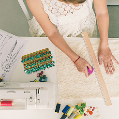 Кружевная лента из полиэстера с кисточками OCOR-WH0079-75A