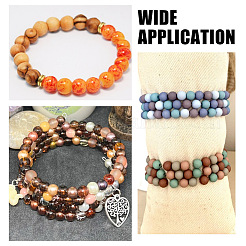 Матовые непрозрачные акриловые бусины&nbsp;OACR-AR0001-20B