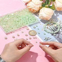 Стеклянные бусины с гальваническим покрытием &nbsp;EGLA-YW0003-18C