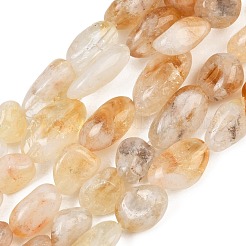 Fili di perle di citrino naturale riscaldate&nbsp;GG-CBA787B-A20