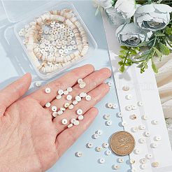 2 нить бусин из натуральных пресноводных ракушек BSHE-NB0001-17