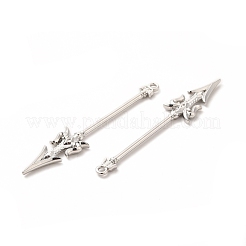 Стойки обшивки сплава большие кулоны PALLOY-E025-24P