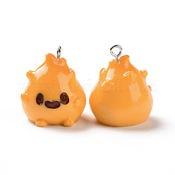 Подвески из непрозрачной смолы RESI-D063-11