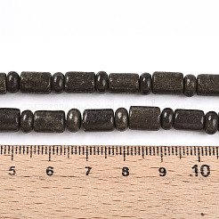 Природного пирита бисер нитей G-N346-03A-01