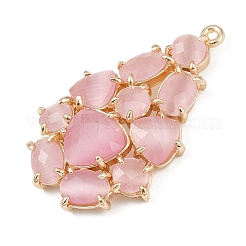 Подвески из латунной кошки KK-R224-16F-G