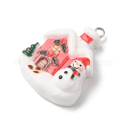 Рождественские подвески из непрозрачной смолы&nbsp;LS-RESI-A049-05I