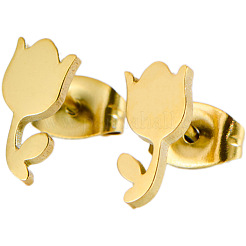 Ohrstecker aus 304 Edelstahl für Damen&nbsp;WG63727-01