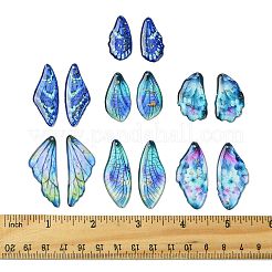 16шт 7 стиля прозрачные подвески из эпоксидной смолы&nbsp;RESI-FS0002-33A