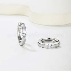 925 Ohrring aus Sterlingsilber mit Moissanit-Pavé für Damen&nbsp;DZ9023