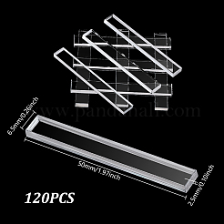 120 шт. прозрачные акриловые листы&nbsp;FIND-GA0007-20B