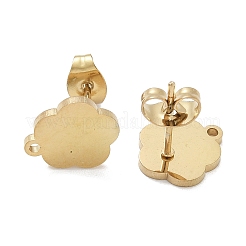 Фурнитура для сережек-гвоздиков из нержавеющей стали 304 с ионным покрытием (IP) STAS-I206-113G