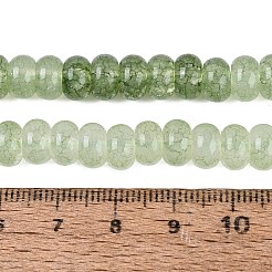 Stränge aus Imitations-Jade-Knisterglasperlen&nbsp;GLAA-Q108-05A-A05