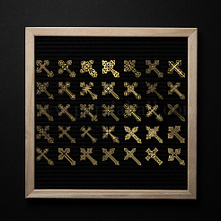 35 шт. наполнитель из никелевого материала для морской жизни DIY-WH0714-002