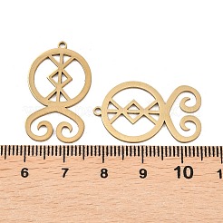 201 Edelstahlanhänger&nbsp;STAS-I364-16G