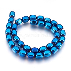 Electroplate non magnetici ematite sintetico fili di perline&nbsp;G-I208-14