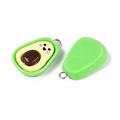 Подвески из непрозрачной смолы RESI-T056-09