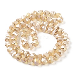 Гальванизируйте прозрачное стекло бисер нитей&nbsp;EGLA-I018-AB04