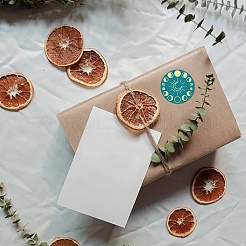 Бумажные самоклеящиеся наклейки с тиснением золотой фольгой DIY-WH0434-014