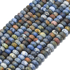 Натуральные нити из бисера G-P575-A48-8x5mm