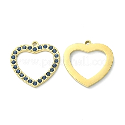 Подвески из настоящей 304 нержавеющей стали с покрытием из 14-каратного золота&nbsp;STAS-L269-009G-02