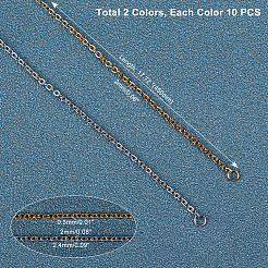 Ожерелье из нержавеющей стали 304 с вакуумным покрытием pvd MAK-UN0001-11