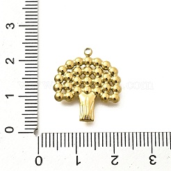 Pendentifs en acier inoxydable 304 avec placage ionique (IP)&nbsp;STAS-C115-01C-G