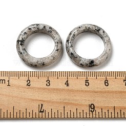 Простое кольцо с натуральным лабрадоритом&nbsp;RJEW-P044-01C-09