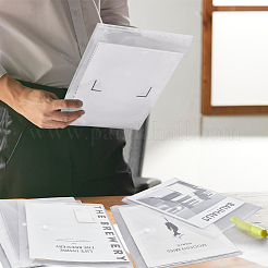 Прозрачные пластиковые пакеты для хранения документов AJEW-WH0695-092